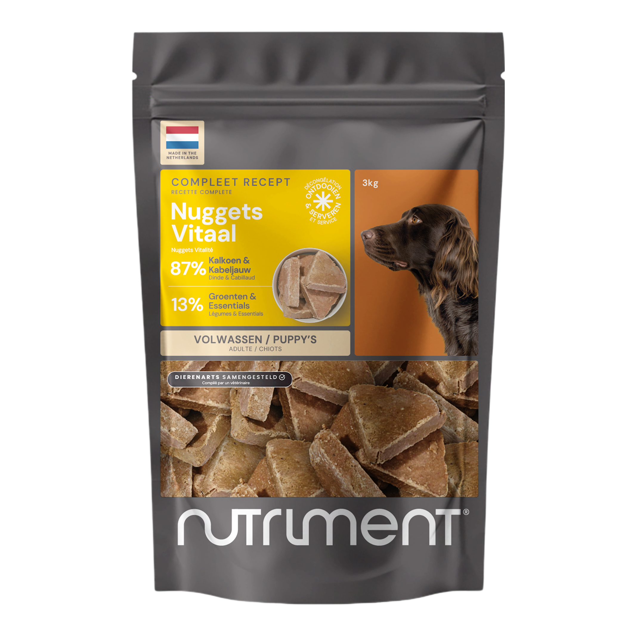 ENERGIQUE HONDVITAAL TRUTHAHN/KABELJAU 3 KG