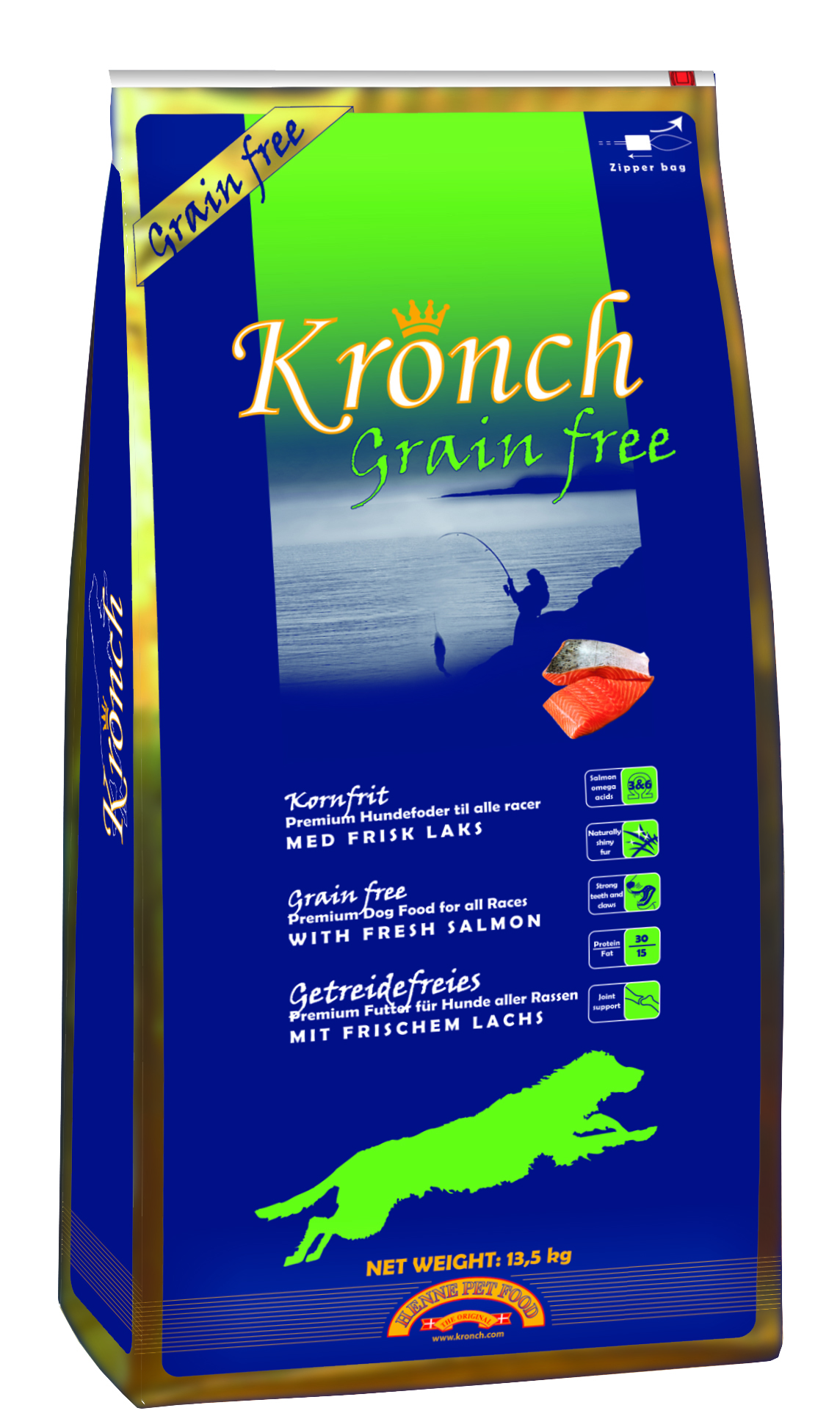 KRONCH ADULT GRAANVRIJ 13,5 KG