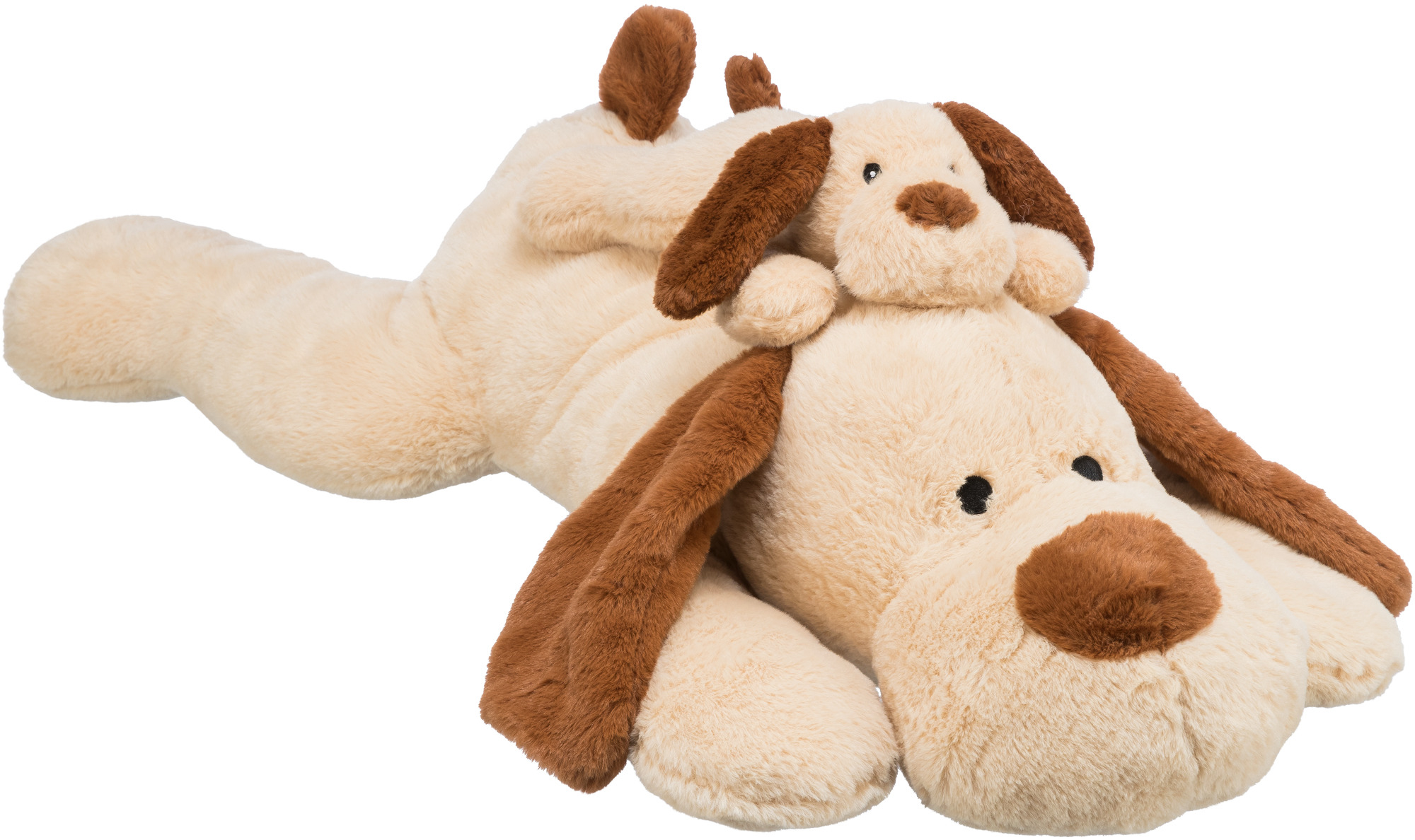 TRIXIE HUND BENNY PLUESCH BEIGE/BRAUN 30 CM