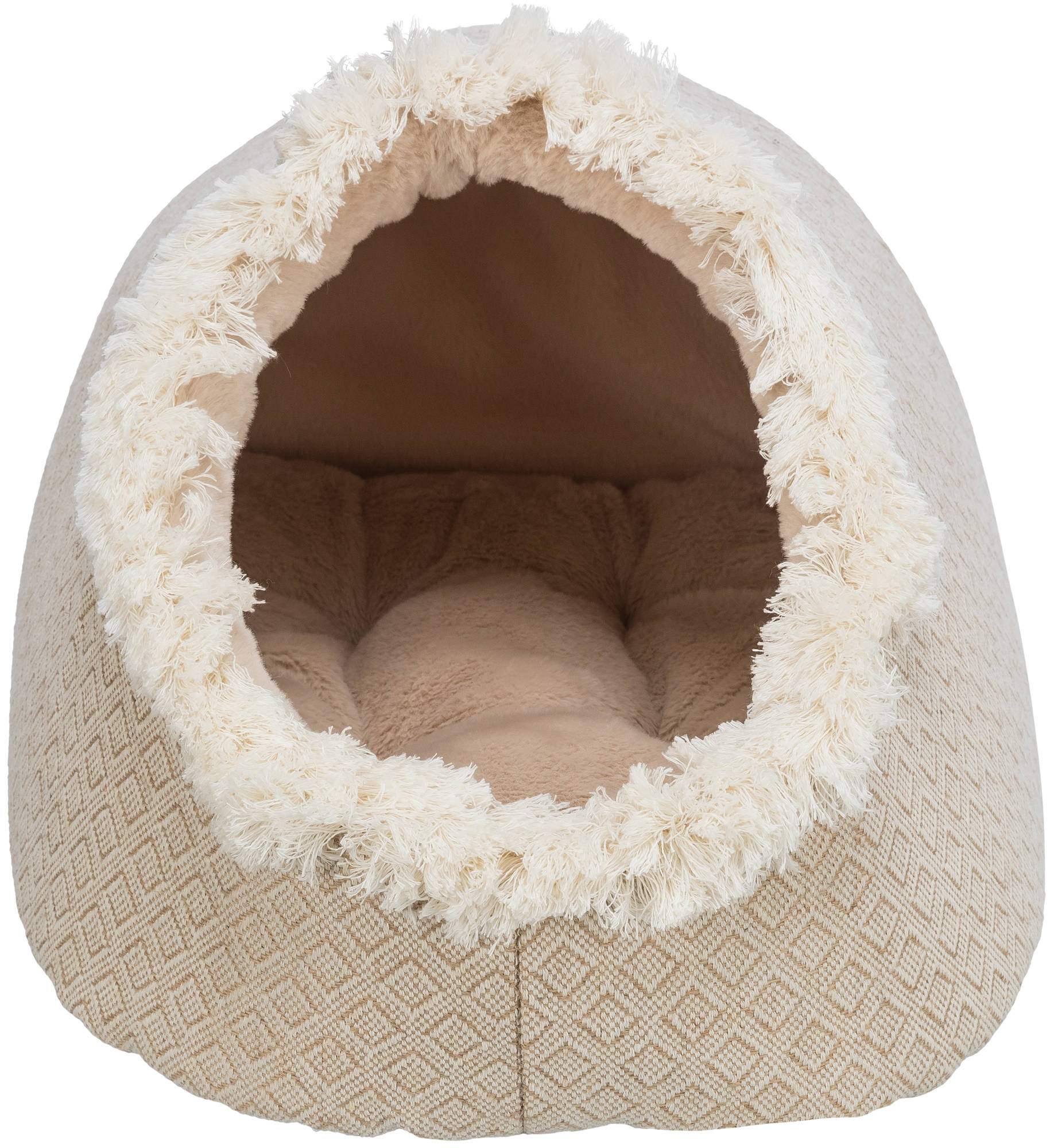 TRIXIE KATZENKORB IGLO BOHO BEIGE 35X41X26 CM
