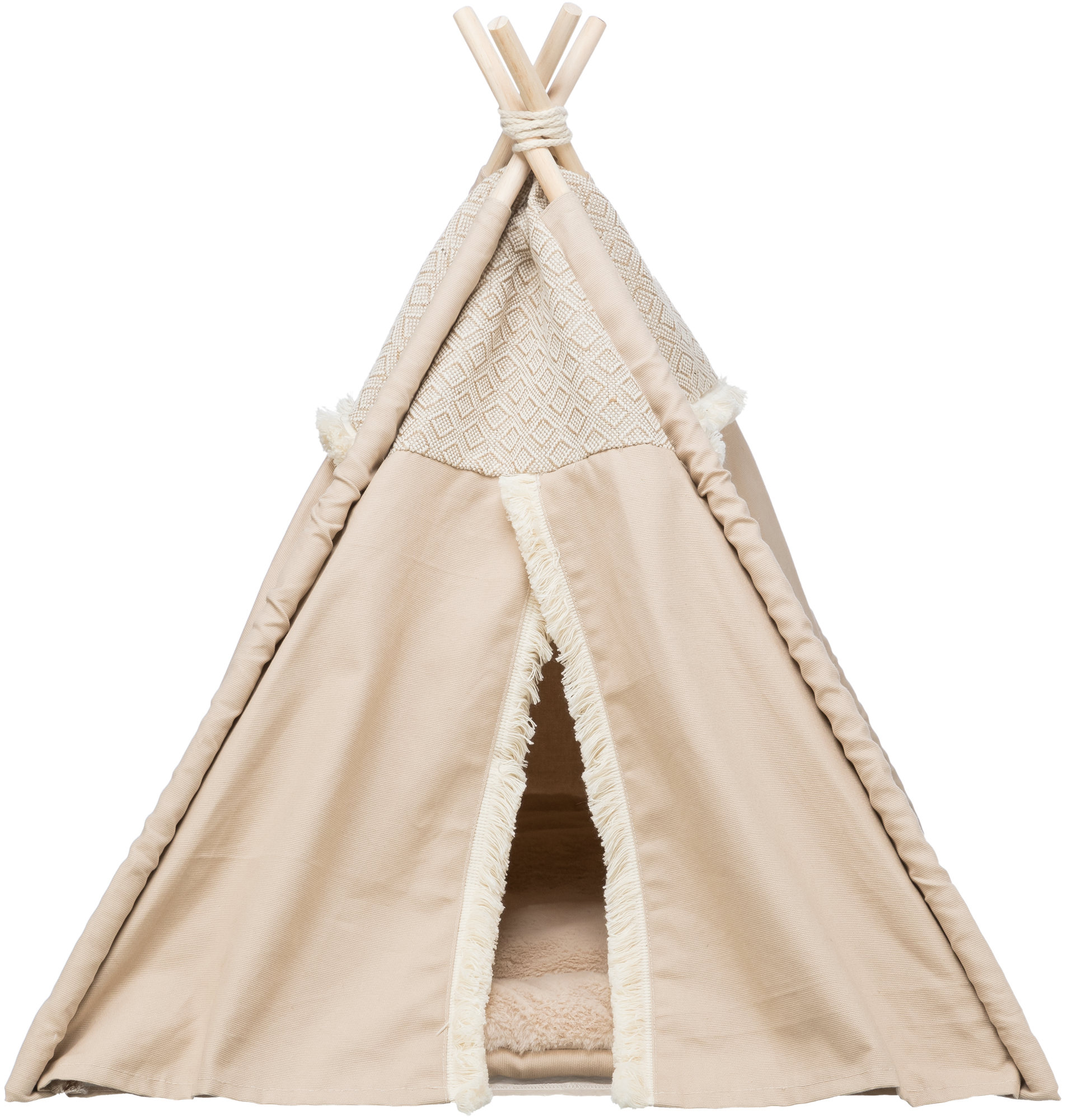 TRIXIE KATZENKORB TIPI BOHO BEIGE 55X55X65 CM