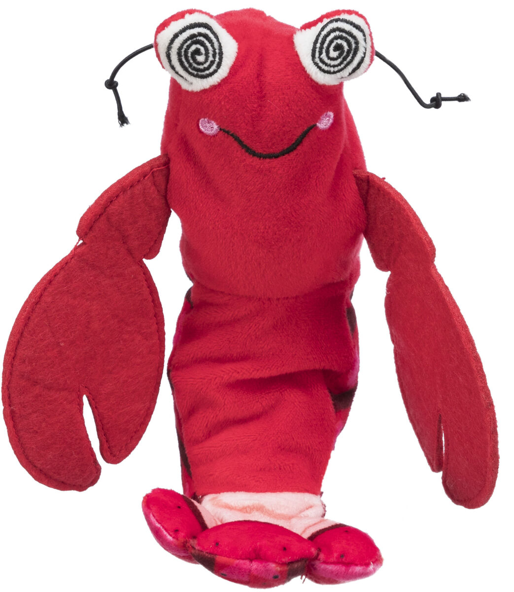 TRIXIE SPARTELGARNAAL STOF CATNIP ROT 23 CM