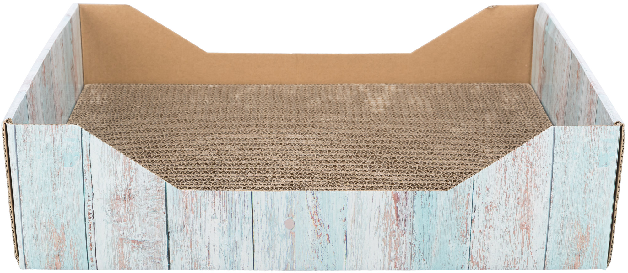 TRIXIE KRABMAND KARTON CATNIP TUERKIS 45X33X12 CM