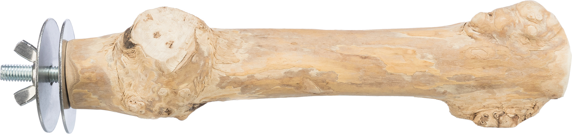 TRIXIE ZITSTOK MIT SCHROEFBEVESTIGING KOFFIEHOUT 20 CM DIA 2-3 CM