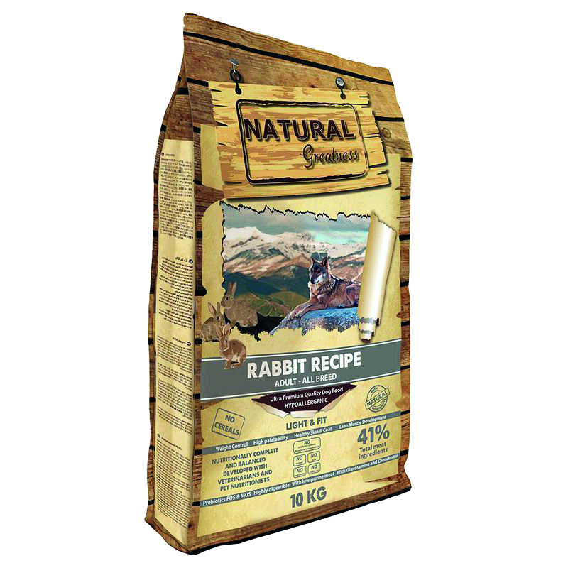 NATURAL GREATNESS RABBIT LIGHT & FIT 10 KG