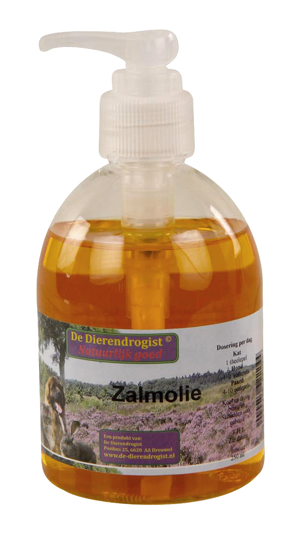 DIERENDROGIST ZALMOLIE MIT DISPENSER 250 ML