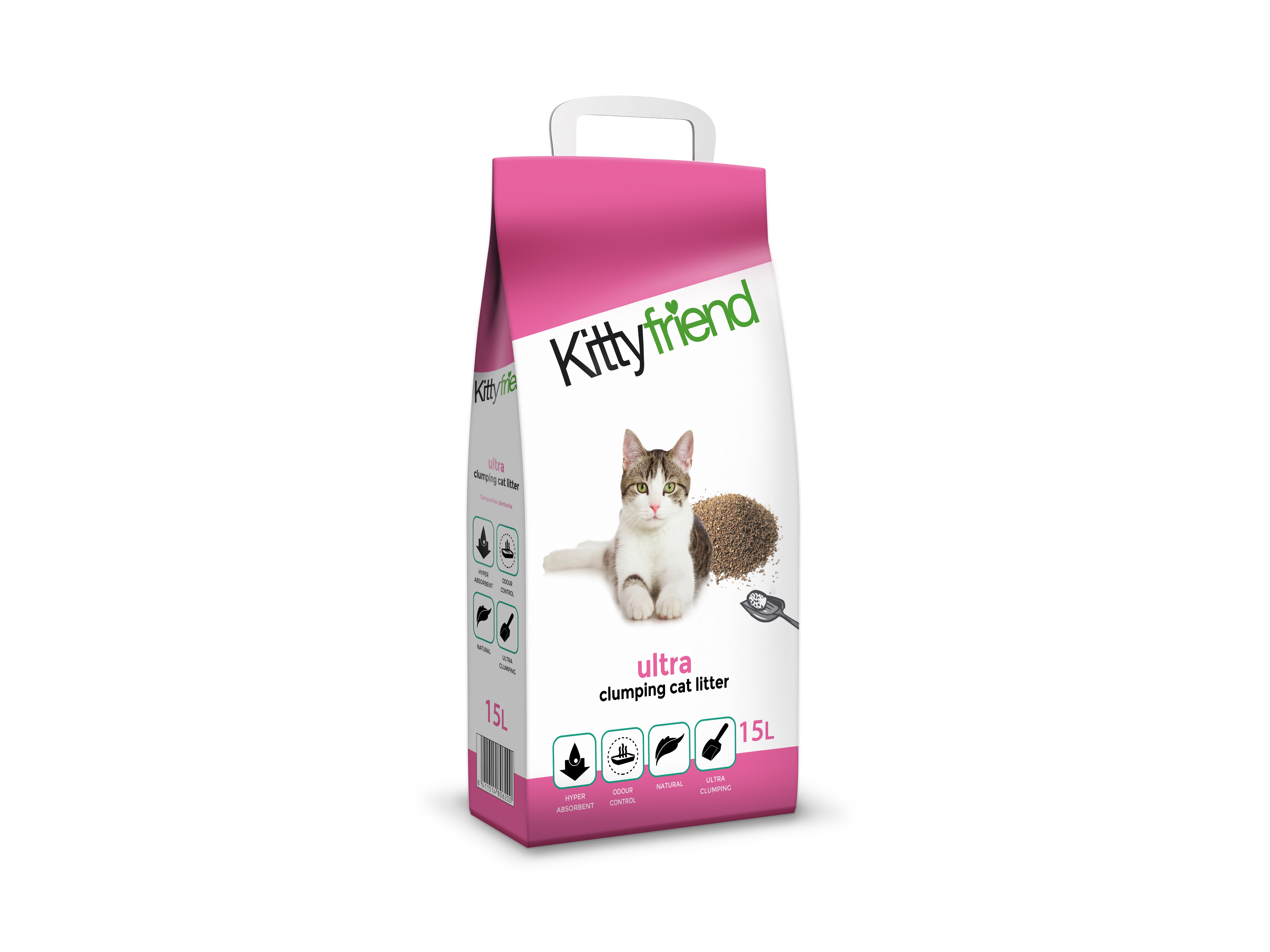 KITTY FRIEND ULTRA KATTENBAKVULLING 15 L