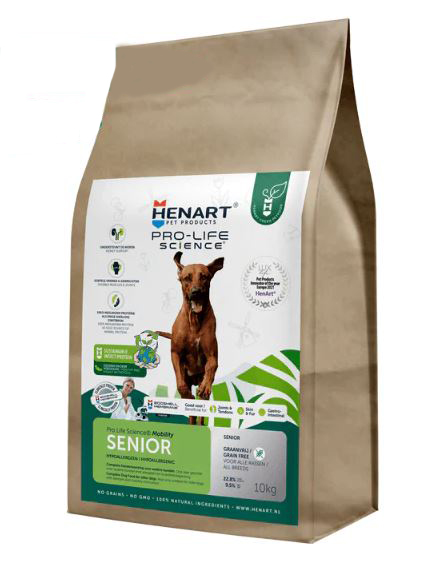 HENART MEALWORM INSECT SENIOR WITH HEM EGGSHELL MEMBRANE 10 KG