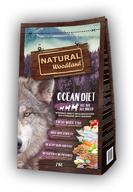 NATURAL WOODLAND OCEAN DIET 2 KG
