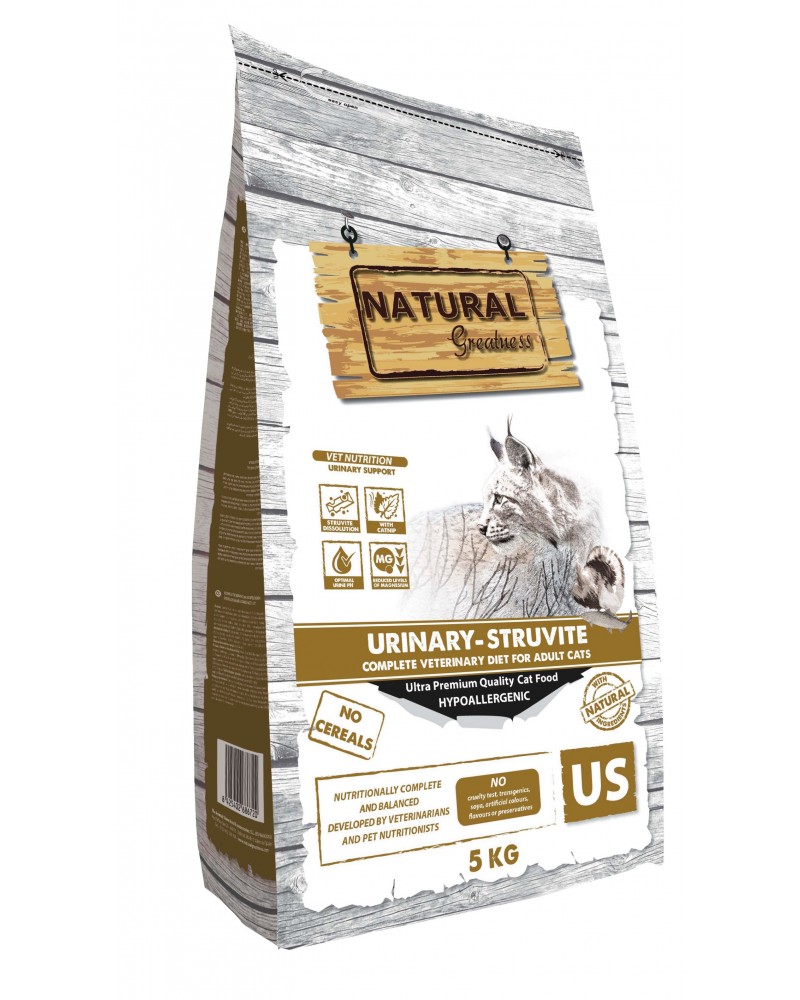 NATURAL GREATNESS VETERINARY DIET CAT URINARY STRUVITE COMPLETE 5 KG