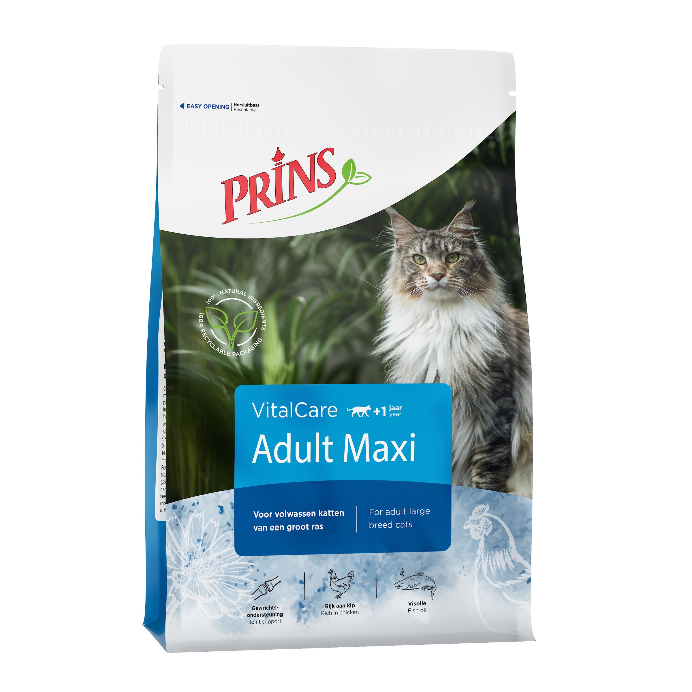 PRINS CAT VITAL PFLEGE ADULT MAXI 4 KG