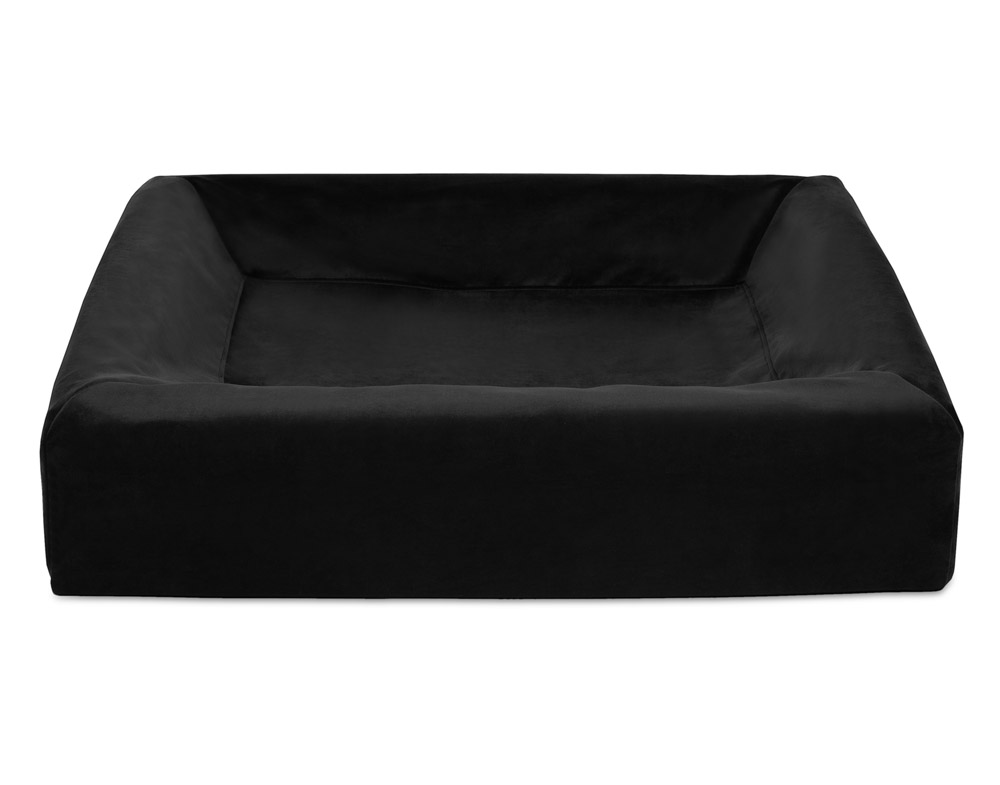 BIA BETT ROYAL FLUWEEL HOES HUNDEKORB SCHWARZ BIA-3 70X60X15 CM