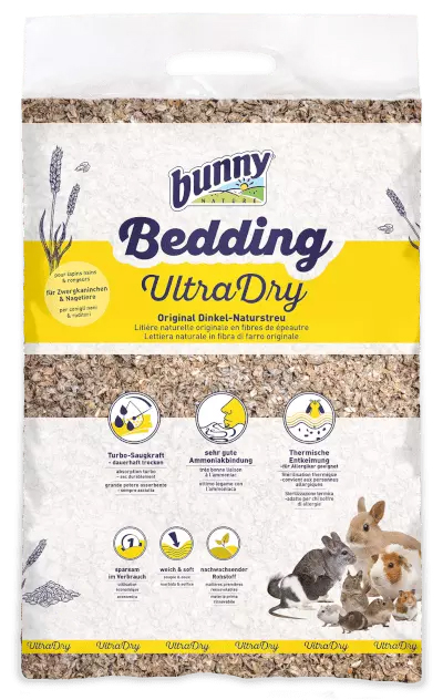 BUNNY NATURE BUNNYBEDDING ULTRA DRY SPELT 60 L