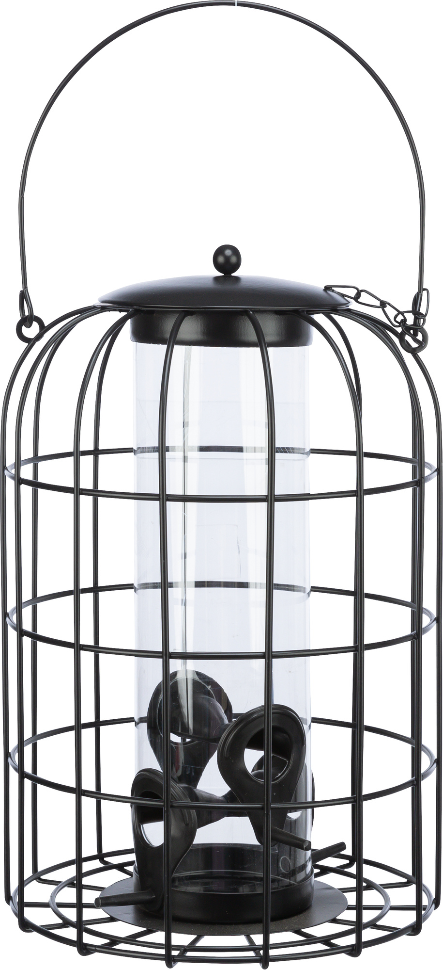 TRIXIE VOERDISPENSER MIT GAASBESCHERMING SCHWARZ 26X17X17 CM
