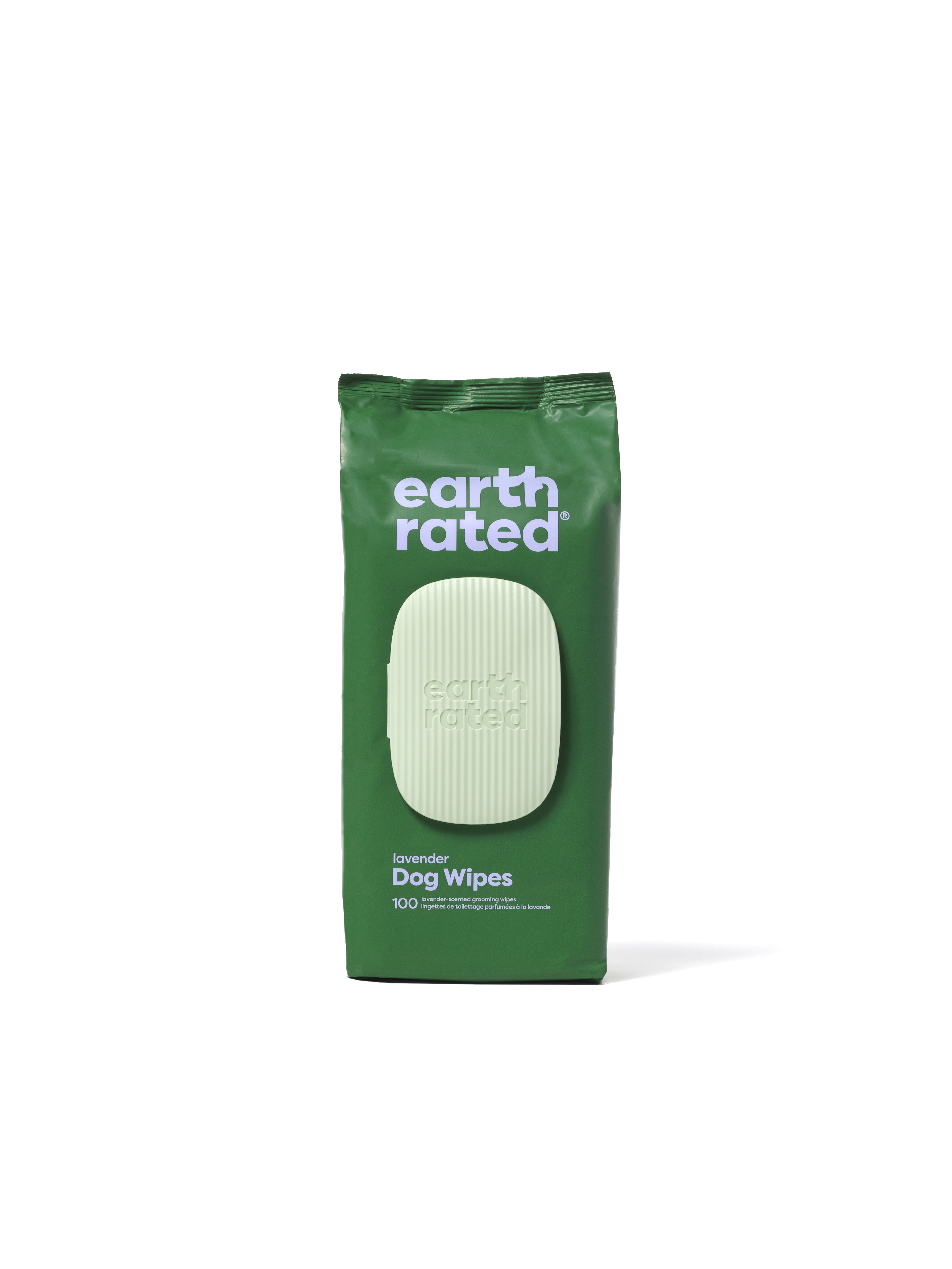 EARTH RATED DOG WIPES LAVENDEL COMPOSTEERBAAR 20,5X20,5 CM 100 STK.