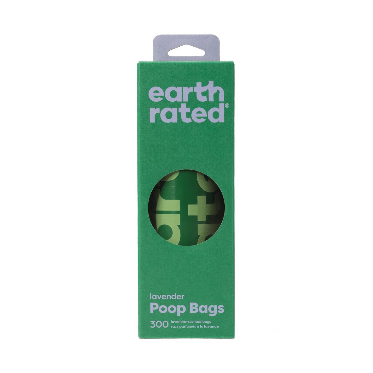 EARTH RATED POEPZAKJES LAVENDEL RECYCELT 300 STK.