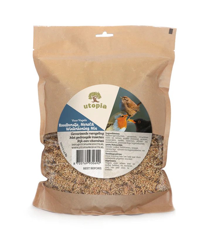 UTOPIA ROODBORST/MEREL/WINTERKONING MIX 1,5 KG