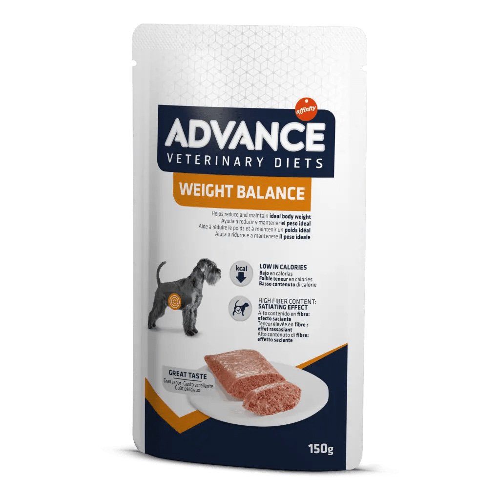 ADVANCE VETERINARY DIET DOG WEIGHT BALANCE 8X150 G