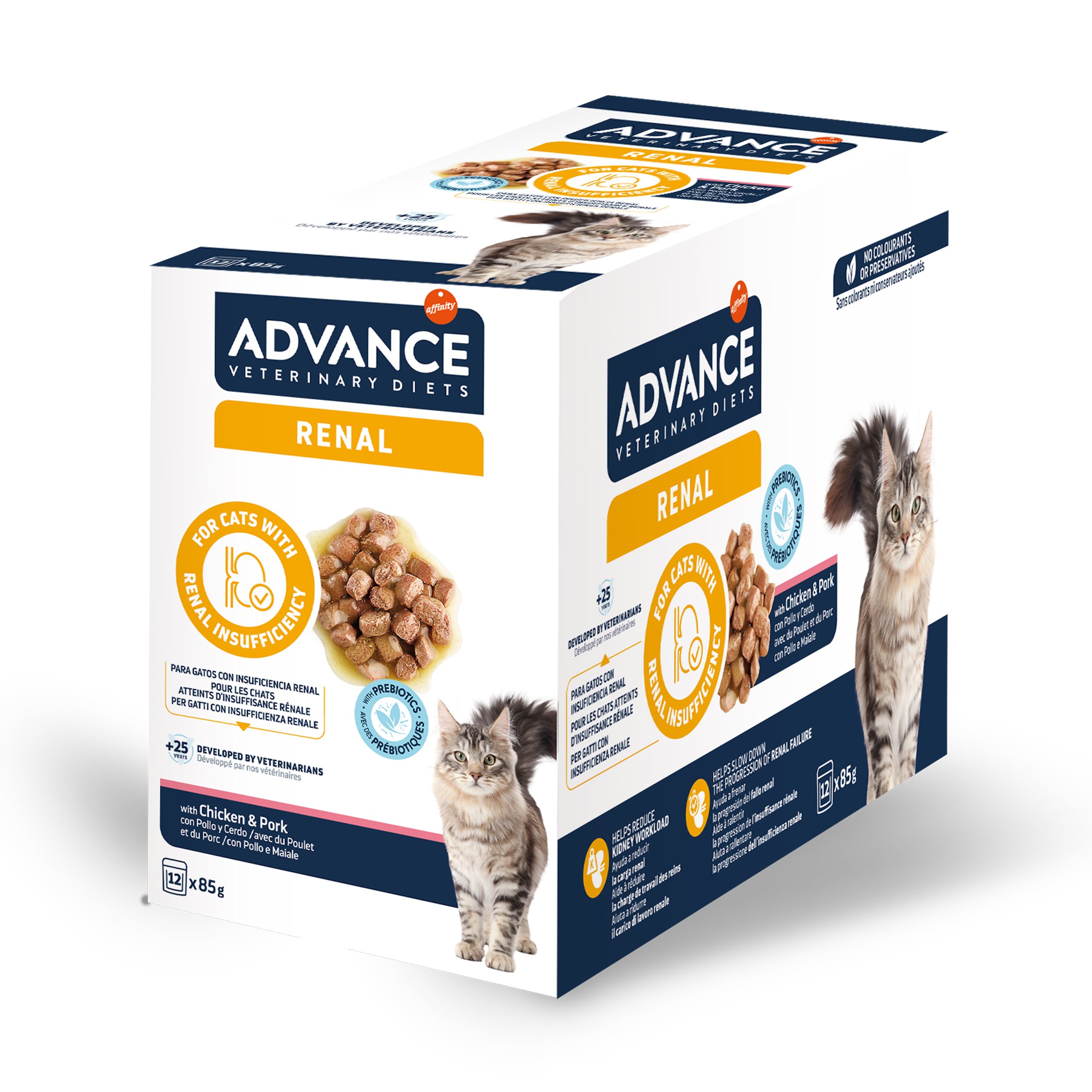 ADVANCE VETERINARY DIET CAT RENAL NIEREN 12X85 G