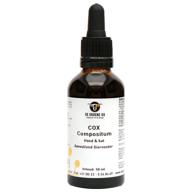 DE GROENE OS COX COMPOSITUM HUND/KATZE 50 ML