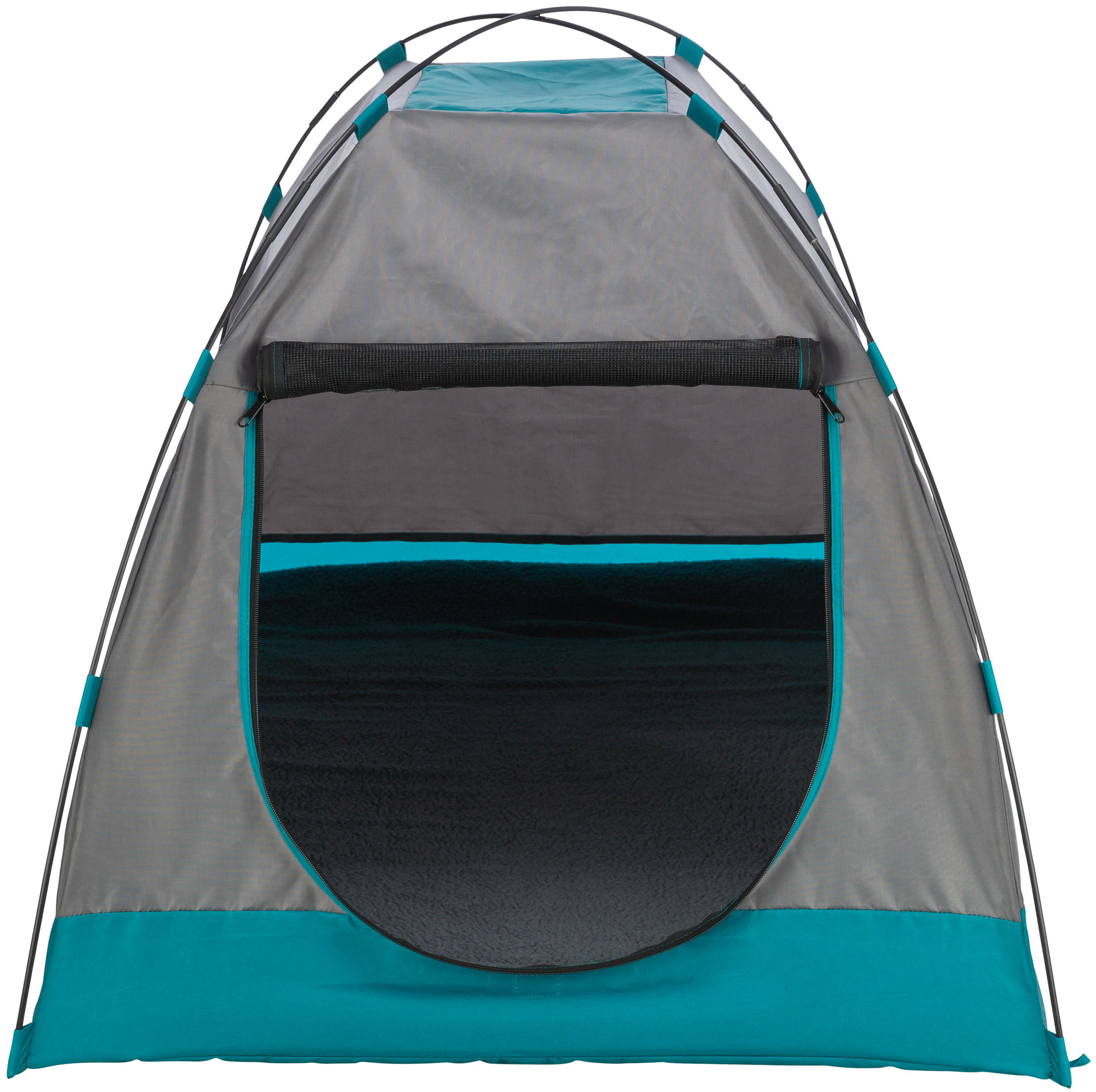 TRIXIE TENT FUER HUNDE DUNKELGRAU/PETROL 47X47X34 CM