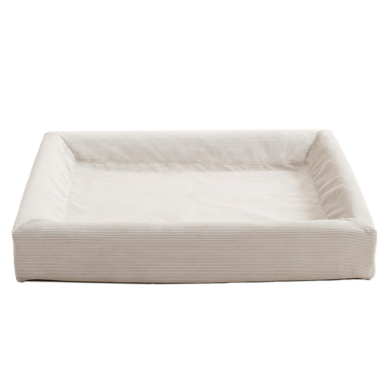 BIA BETT RIB HOES HUNDEKORB SAND BIA-6 100X80X15 CM