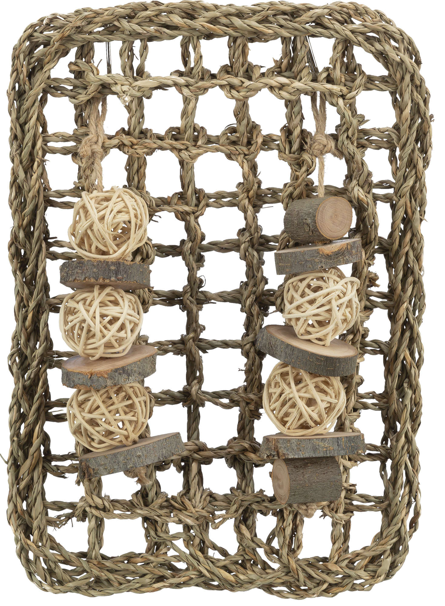 TRIXIE NAGETIER MATTE MIT SPEELTJES ZEEGRAS 18X30 CM
