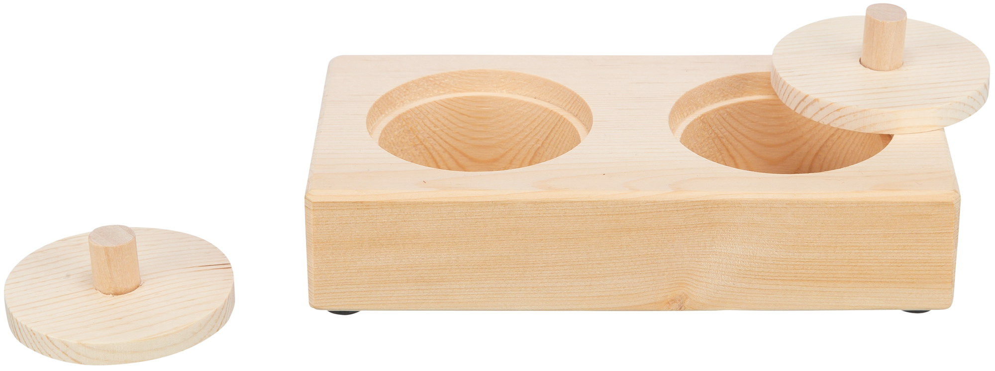 TRIXIE SNACK BOX FUER RATTEN UND KANINCHEN HOLZ 14X3X7 CM