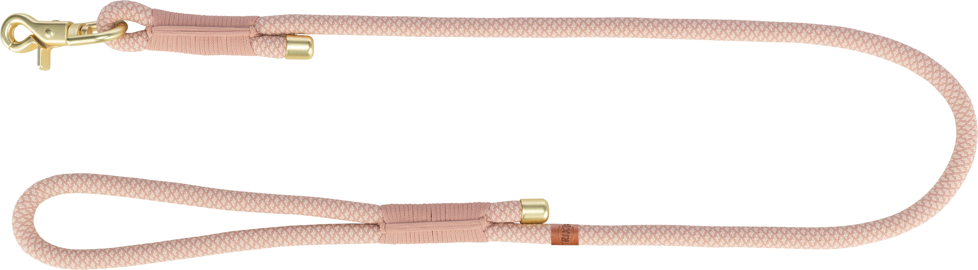 TRIXIE WEICH ROPE HUNDELEINE ROSA/LEICHT ROSA 100X1 CM