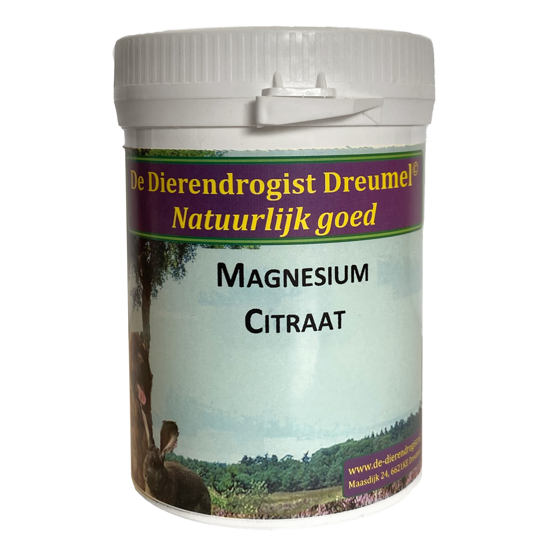 DIERENDROGIST MAGNESIUM CITRAAT 100 G