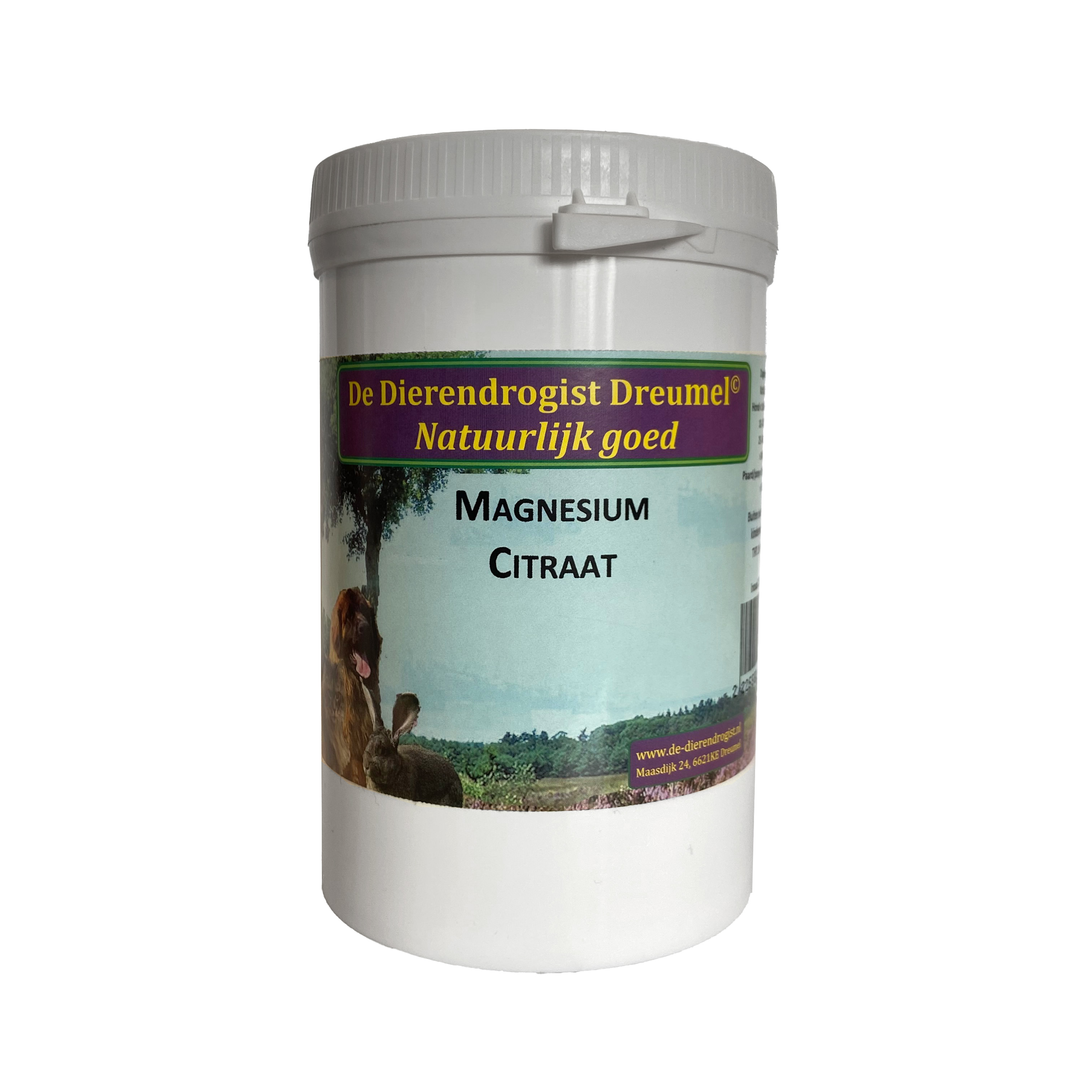 DIERENDROGIST MAGNESIUM CITRAAT 250 G