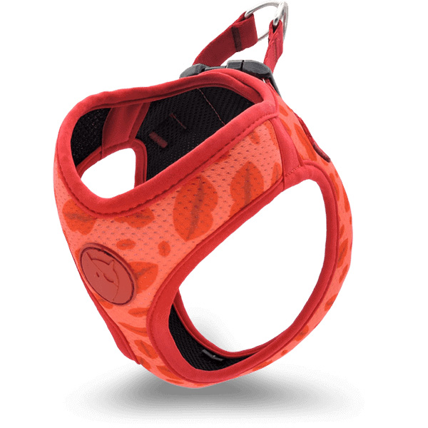 MORSO HUNDEGESCHIRR BODY NETZ RECYCELT LIPSTICK ROSA 30-35 CM