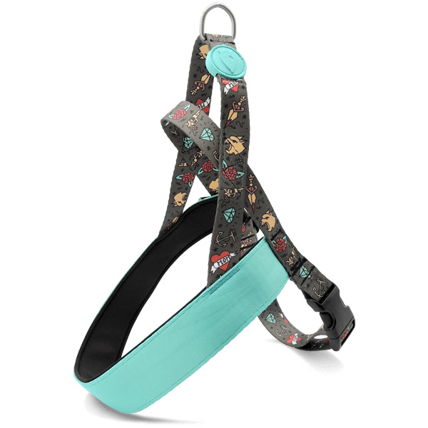 MORSO NORWEGIAN HUNDEGESCHIRR RECYCELT INK TANK GRUEN 54-70X52 CM