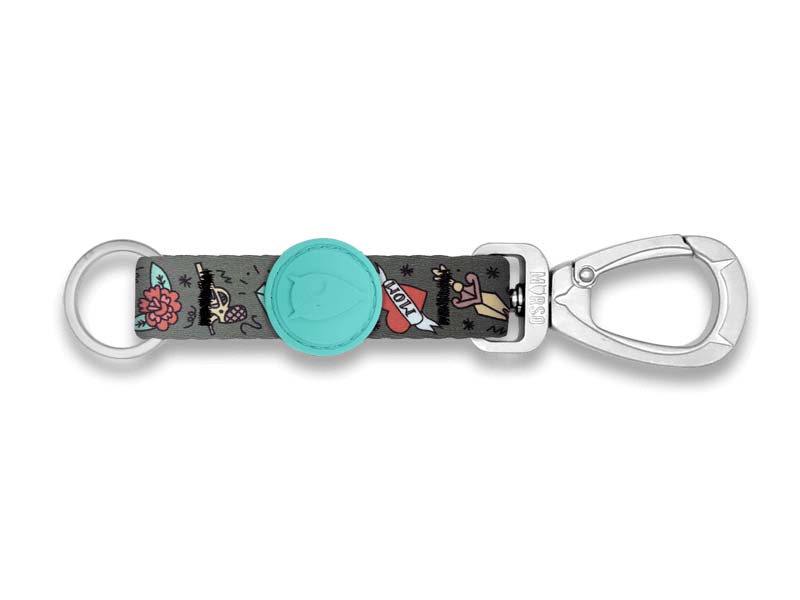 MORSO KEY CORD SCHLUESSELANHAENGER RECYCELT INK TANK GRUEN M