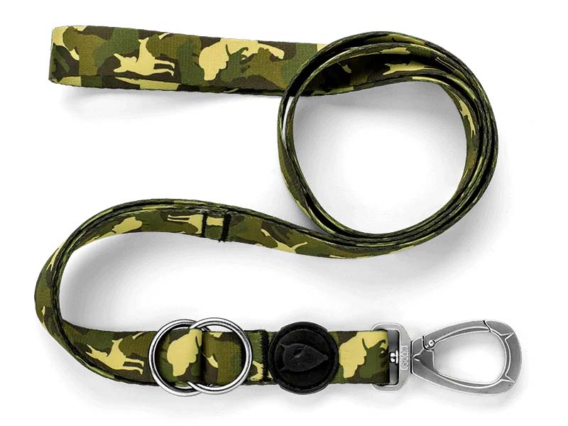 MORSO HUNDELEINE VERSTELLBAR RECYCELT FULL METAL DOG BRAUN 75-230X1,5 CM 1-4 KG