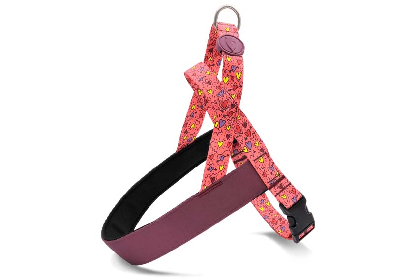 MORSO NORWEGIAN HUNDEGESCHIRR RECYCELT PINK THINK ROSA 39-48X35 CM