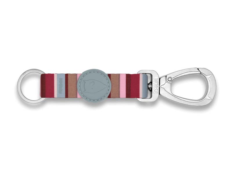 MORSO KEY CORD SCHLUESSELANHAENGER RECYCELT SKYLINE ROT/ROSA M