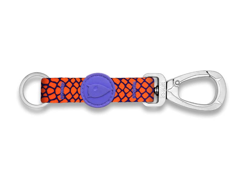 MORSO KEY CORD SCHLUESSELANHAENGER RECYCELT URBAN LIZARD ROT M