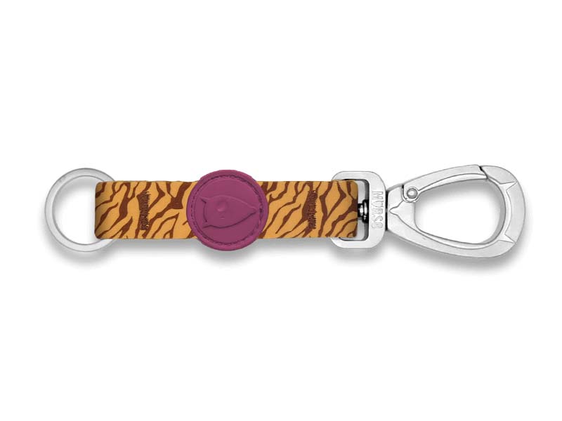 MORSO KEY CORD SCHLUESSELANHAENGER RECYCELT JUNGLE DRUM ORANGE M