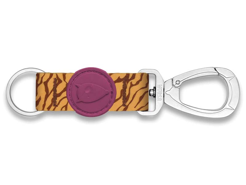 MORSO KEY CORD SCHLUESSELANHAENGER RECYCELT JUNGLE DRUM ORANGE L