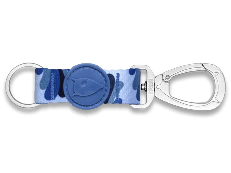 MORSO KEY CORD SCHLUESSELANHAENGER RECYCELT SPLASH BLAU L