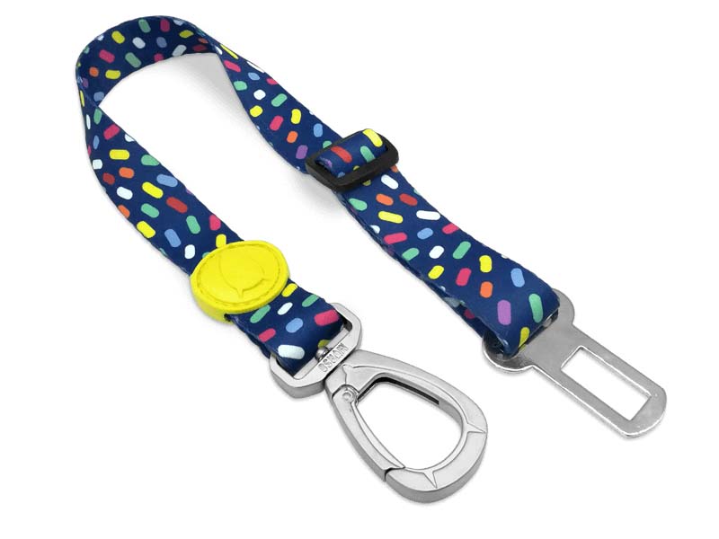 MORSO HUNDE AUTOGURT RECYCELT COLOR INVADERS VIOLETT 40-65X1,5 CM BIS 4 KG