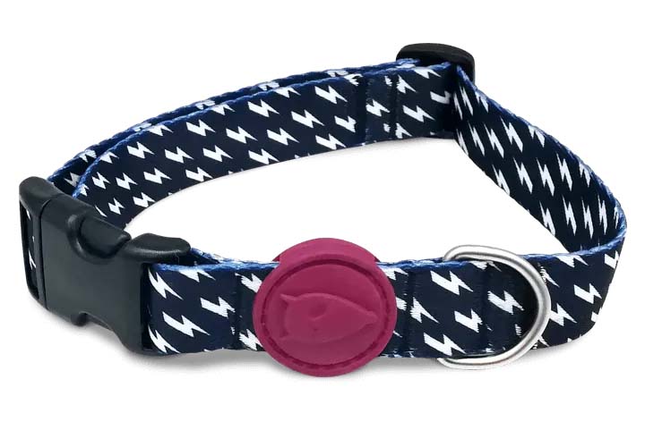 MORSO HALSBAND HUND RECYCELT POWER FLOW SCHWARZ 37-58X2,5 CM