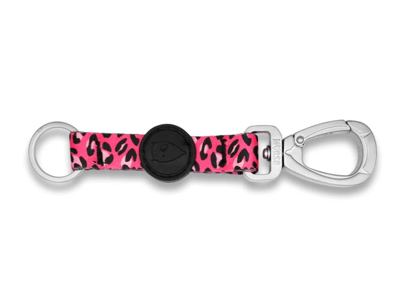MORSO KEY CORD SCHLUESSELANHAENGER RECYCELT BUBBLE LEO ROSA M
