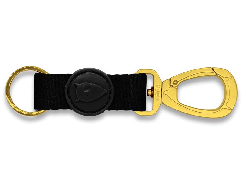 MORSO KEY CORD SCHLUESSELANHAENGER RECYCELT GOLD CAVIAR GOUD L