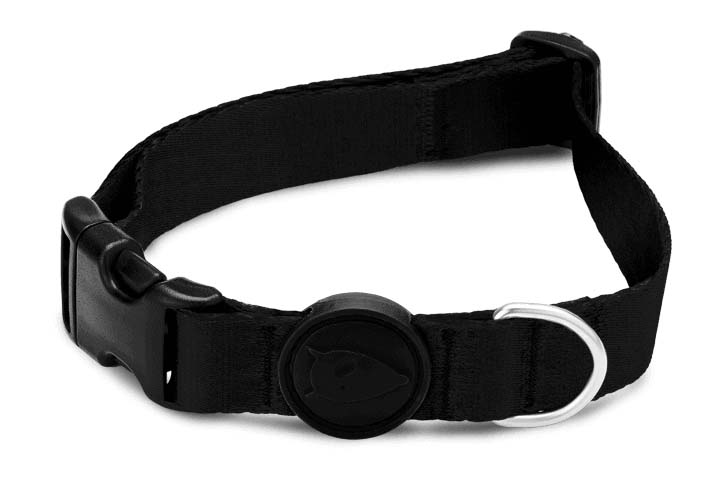 MORSO HALSBAND HUND RECYCELT PURENESS SCHWARZ 43-70X2,5 CM
