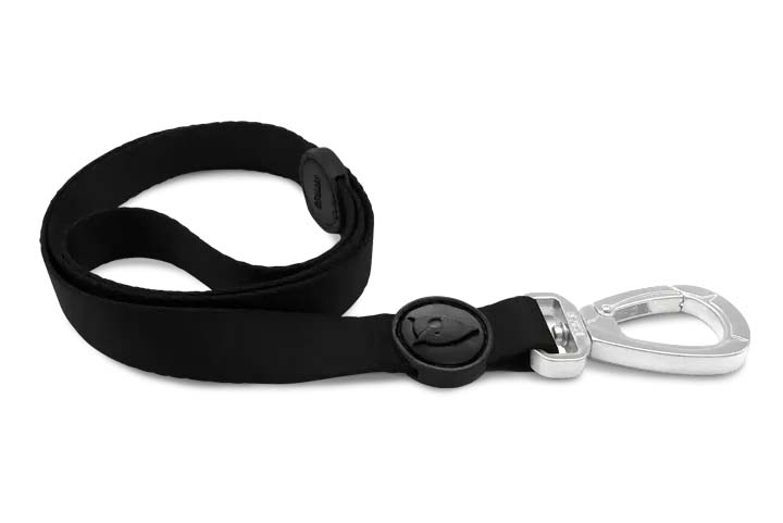 MORSO HUNDELEINE RECYCELT PURENESS SCHWARZ 120X1,5 CM 6-20 KG
