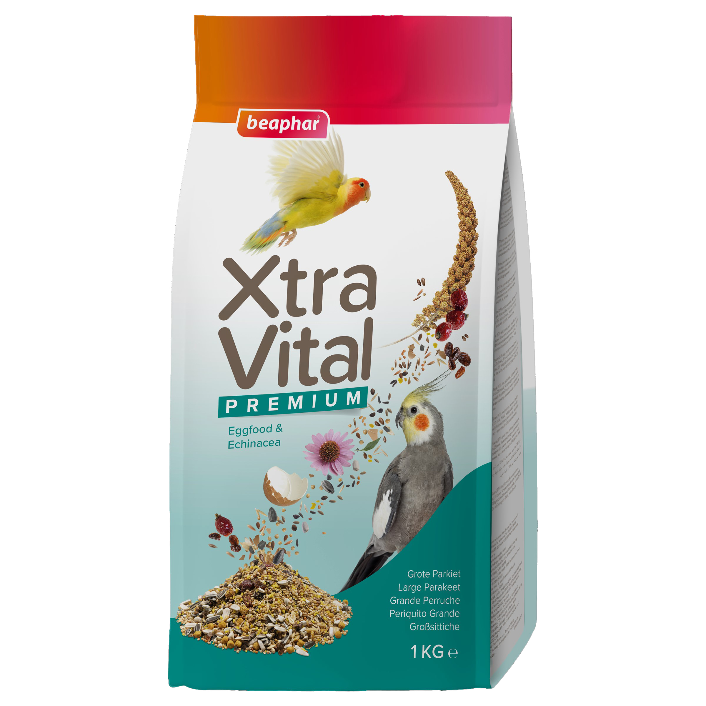 BEAPHAR XTRAVITAL GROSS PARKIET 1 KG