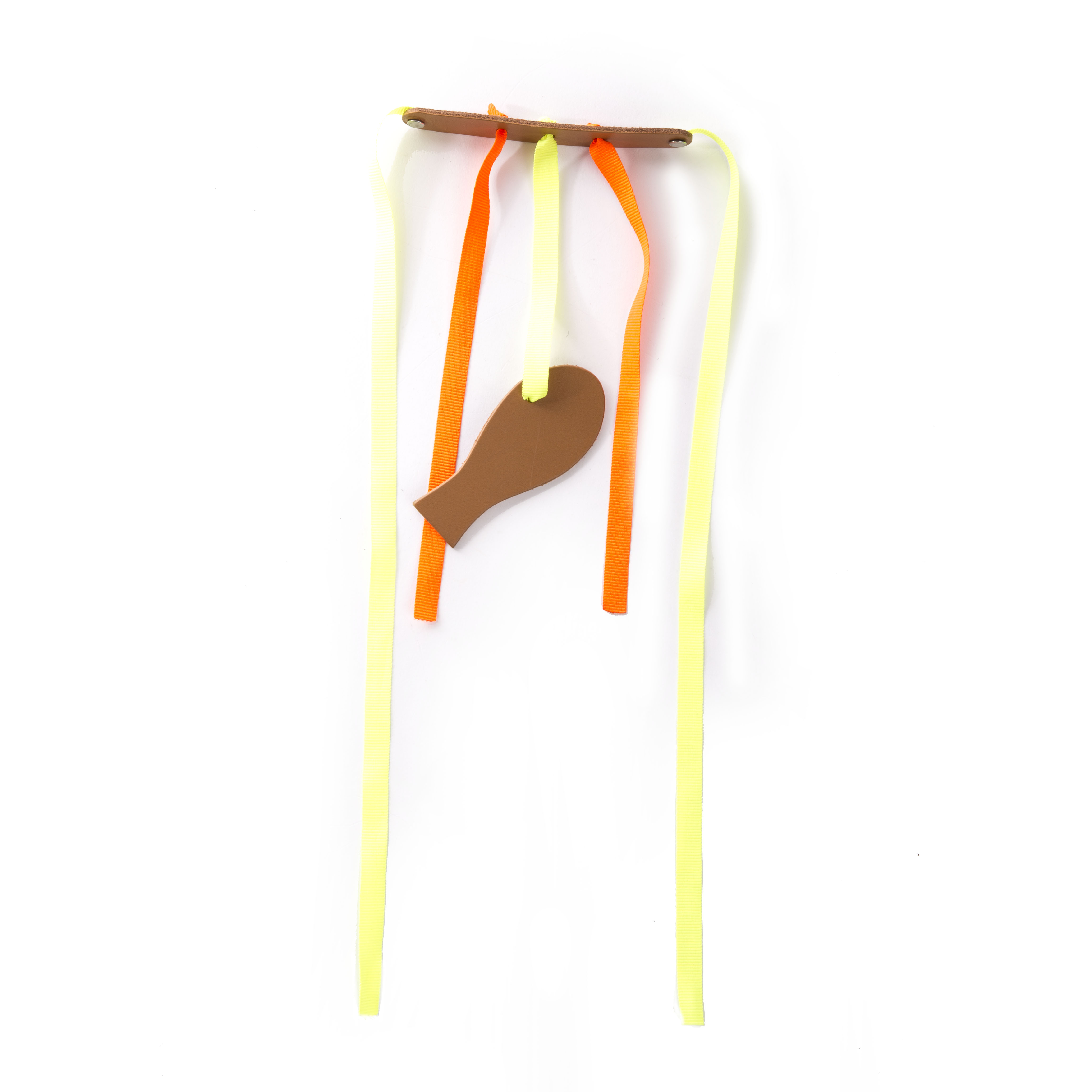 MARTIN KATTENSPEELGOED LEANA KICKER MIT CATNIP RECYCELT SORTIERT 45X6,5X2 CM