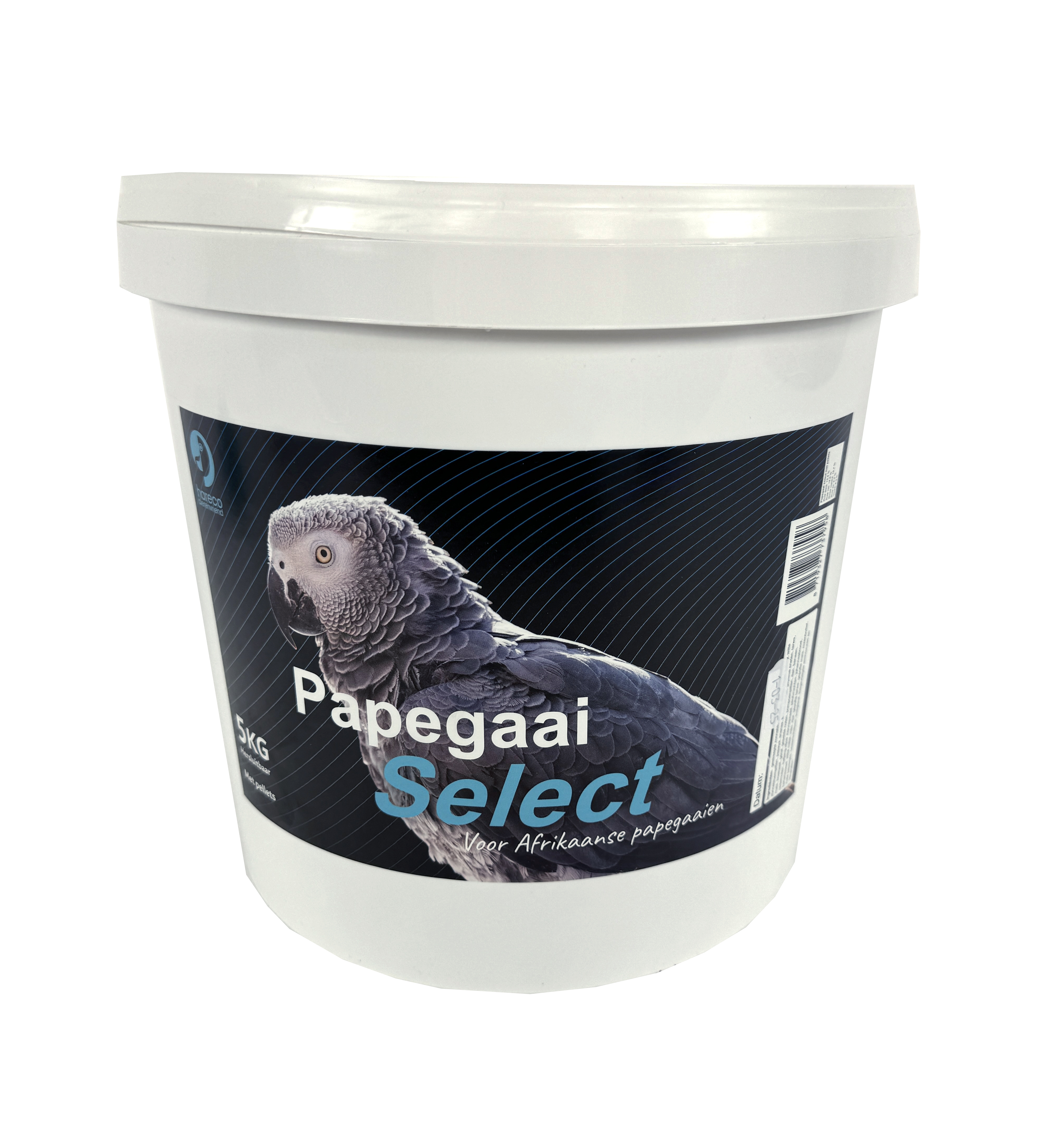 HARECO PAPEGAAI SELECT MIT PELLETS 5 KG